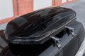 BOX DACHOWY BAGAŻNIK KUFER NA DACH 390L MODEL VIENNA CZARNY