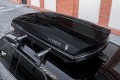 BOX DACHOWY BAGAŻNIK KUFER NA DACH 390L MODEL VIENNA CZARNY