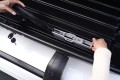BOX DACHOWY BAGAŻNIK KUFER NA DACH 390L MODEL VIENNA SREBRNY