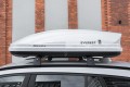 BOX DACHOWY BAGAŻNIK KUFER NA DACH 450L MODEL MILANO BIAŁY