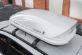 BOX DACHOWY BAGAŻNIK KUFER NA DACH 450L MODEL MILANO BIAŁY