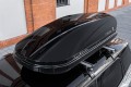 BOX DACHOWY BAGAŻNIK KUFER NA DACH 450L MODEL MILANO CZARNY