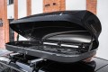 BOX DACHOWY BAGAŻNIK KUFER NA DACH 450L MODEL MILANO CZARNY