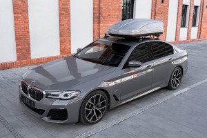 BOX DACHOWY BAGAŻNIK KUFER NA DACH 450L MODEL MILANO SREBRNY