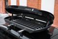 BOX DACHOWY BAGAŻNIK KUFER NA DACH 390L MODEL PARIS CZARNY