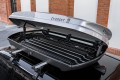 BOX DACHOWY BAGAŻNIK KUFER NA DACH 390L MODEL PARIS SREBRNY