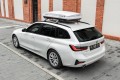 BOX DACHOWY BAGAŻNIK KUFER NA DACH 390L MODEL PARIS BIAŁY