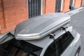 BOX DACHOWY BAGAŻNIK KUFER NA DACH 420L MODEL NOMAD SREBRNY