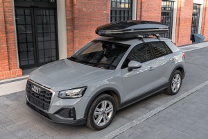 BOX DACHOWY BAGAŻNIK KUFER NA DACH 450L MODEL PIONIER CZARNY