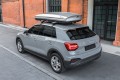 BOX DACHOWY BAGAŻNIK KUFER NA DACH 450L MODEL PIONIER SREBRNY