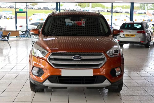 FORD KUGA MK2 II 2016-2019 PO FACELIFTINGU SPOILER DOKŁADKA PRZEDNIEGO ZDERZAKA GV4417F771BB5BQH