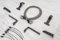 JEEP WRANGLER JL 2018+ PRZEDŁUŻONE PRZEDNIE + TYLNE PRZEWODY HAMULCOWE LIFT 2"- 4"