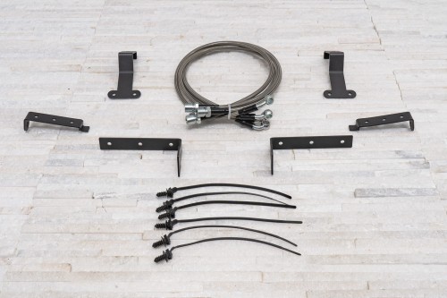 JEEP WRANGLER JL 2018+ PRZEDŁUŻONE PRZEDNIE + TYLNE PRZEWODY HAMULCOWE LIFT 2"- 4"