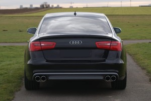 AUDI A6 C7 4G 2011-2018 KOŃCÓWKA WYDECHU STYLIZACJA NA S6 KOMPLET 2 SZT