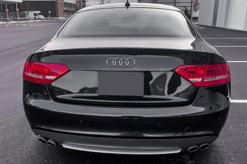 AUDI A5 8T 2011-2016 PO FACELIFTINGU KONCÓWKA WYDECHU STYLIZACJA NA S5 KOMPLET 2 SZT