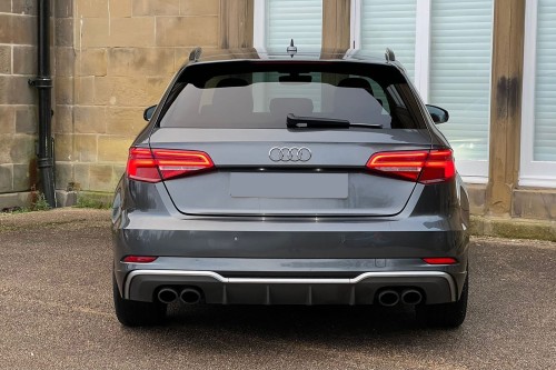 AUDI S3 8V SPORTBACK 2017-2020 PO FACELIFTINGU DYFUZOR ZDERZAKA TYLNEGO
