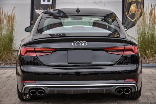 AUDI S5 8W6 2017-2019 SPORTBACK PRZED FACELIFTINGIEM DYFUZOR ZDERZAKA TYLNEGO S-LINE