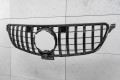MERCEDES GLE W166 2015-2019 GRILL Z KAMERĄ GT PANAMERICANA CZARNY