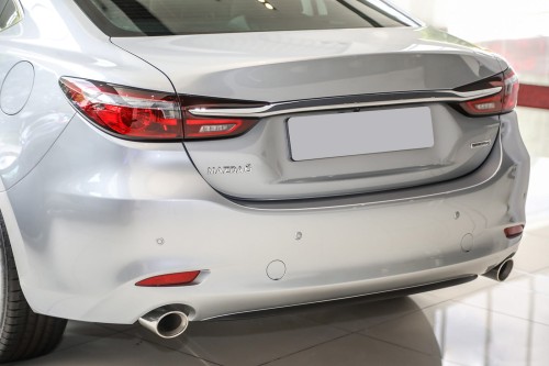 MAZDA 6 III GL 2018-2024 SEDAN DRUGI FACELIFTING ZAŚLEPKA HAKA HOLOWNICZEGO TYLNEGO ZDERZAKA LEWA GSH750EL1