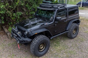 JEEP WRANGLER JK 2D 2007-2018 ALUMINIOWY WYPRAWOWY BAGAŻNIK DACHOWY