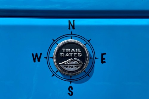 JEEP WRANGLER JK JL JT GLADIATOR EMBLEMAT TRAIL RATED