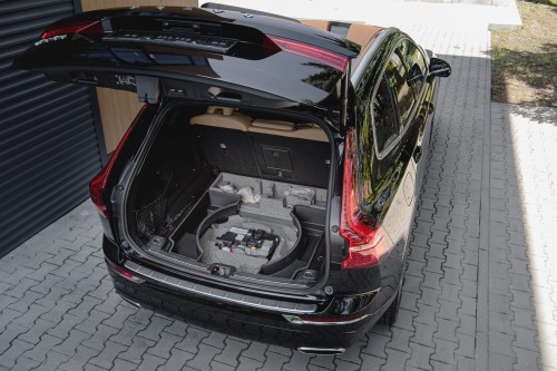 VOLVO XC60 II 2017+ WKŁAD ORGANIZER KOŁA ZAPASOWEGO