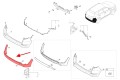HYUNDAI TUCSON III TL 2015-2018 PRZED LIFTINGIEM ZDERZAK TYLNY DOLNY 86612D7000 POWYSTAWOWY