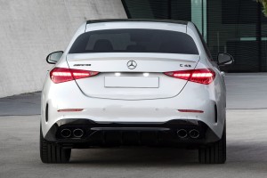 MERCEDES C-CLASS W206 2021+ SPOILER KLAPY TYLNEJ