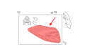 HYUNDAI TUCSON III TL 2015-2018 PRZED LIFTINGIEM KAROSERYJNA LAMPA TYLNA LEWA 92401D3010