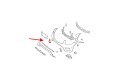 MERCEDES GLC X253 C253 2015-2019 AMG PRZED FACELIFTINGIEM ZAŚLEPKA PRZEDNIEGO ZDERZAKA A2538853400
