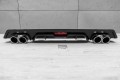 HONDA CIVIC X 2016-2021 SEDAN DYFUZOR DOKŁADKA ZDERZAKA TYLNEGO