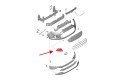 FORD ECOSPORT MK2 II 2012-2017 PRZED FACELIFTINGIEM KRATKA ZDERZAKA PRAWA CN1515A298DA52C7