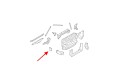 BMW SERIA 6 F06 2011-2019 WSPORNIK UCHWYT CHŁODNICY WODY PRAWY 17117575248