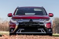 MITSUBISHI OUTLANDER III GF 2015-2021 CHROMOWANA LEWA LISTWA PRZEDNIEGO ZDERZAKA ŚRODKOWA 6407A144
