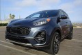 KIA SPORTAGE IV QL 2018-2021 PO LIFTINGU LISTWA PRZEDNIEGO ZDERZAKA CZARNA LEWA 86595F1510