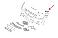 BMW SERIA 3 E92 2006-2013 ŚLIZG PRZEDNIEGO ZDERZAKA LEWY 51117156555