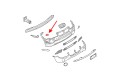 BMW X3 E83 2006-2010 PO FACELIFTINGU ZAŚLEPKA SPRYSKIWACZA REFLEKTORA PRAWA 61673416176