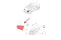 KIA SPORTAGE III SL 2010-2015 LAMPA KLAPY TYLNEJ PRAWA 924063W010WA 924063W010