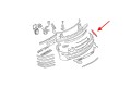 BMW SERIA 7 E66 2006-2008 PO FACELIFTINGU ŚLIZG PRZEDNIEGO ZDERZAKA LEWY 51117135575