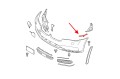 BMW SERIA 7 G11 2015-2019 PRZED FACELIFTINGIEM ŚLIZG PRZEDNIEGO ZDERZAKA LEWY 51117357199
