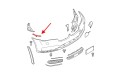 BMW SERIA 7 G12 2015-2019 PRZED FACELIFTINGIEM ŚLIZG PRZEDNIEGO ZDERZAKA PRAWY 51117357200