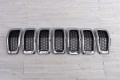 JEEP CHEROKEE V KL 2014-2018 PRZED FACELIFTINGIEM WKŁADKI GRILLA CHROMOWANE 68303626AA