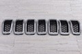 JEEP CHEROKEE V KL 2014-2018 PRZED FACELIFTINGIEM WKŁADKI GRILLA CHROMOWANE 68303626AA