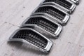 JEEP CHEROKEE V KL 2014-2018 PRZED FACELIFTINGIEM WKŁADKI GRILLA CHROMOWANE 68303626AA
