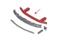 BMW SERIA 5 F07 GRAN TURISMO 2009-2017 ALUMINIOWA BELKA WZMOCNIENIE PRZEDNIEGO ZDERZAKA 51117200741