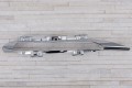 MERCEDES S-CLASS W221 2009-2013 PO FACELIFTINGU CHROMOWANA LISTWA KRATKI ZDERZAKA PRAWA A2218852823