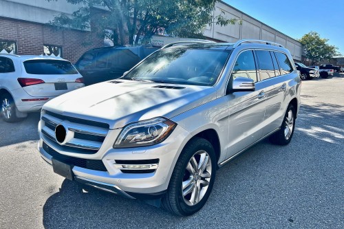 MERCEDES GL X166 2012-2015 PRZED FACELIFTINGIEM CHROMOWANA LISTWA KRATKI ZDERZAKA LEWA A1668845322