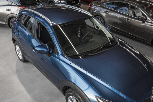 MAZDA CX-3 DK 2015-2021 RELINGI DACHOWE ALUMINIOWE BEZ WIERCENIA