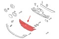 MAZDA CX-5 II KF 2022-2025 PO FACELIFTINGU ATRAPA CHŁODNICY GRILL PRZEDNI KSD550710A
