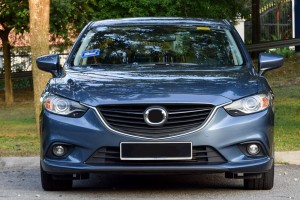 MAZDA 6 III GJ 2012-2014 PRZED LIFTINGIEM ZDERZAK PRZEDNI BEZ PDC GHP950031CBB